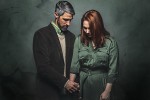 Actors Rachel McNamara & Ben Tari in Rabbit Hole at HotHouse Theatre